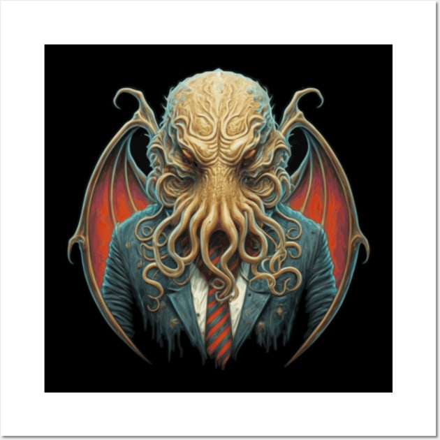 Cthulhu For President USA 2024 Election Wall Art by InfinityTone